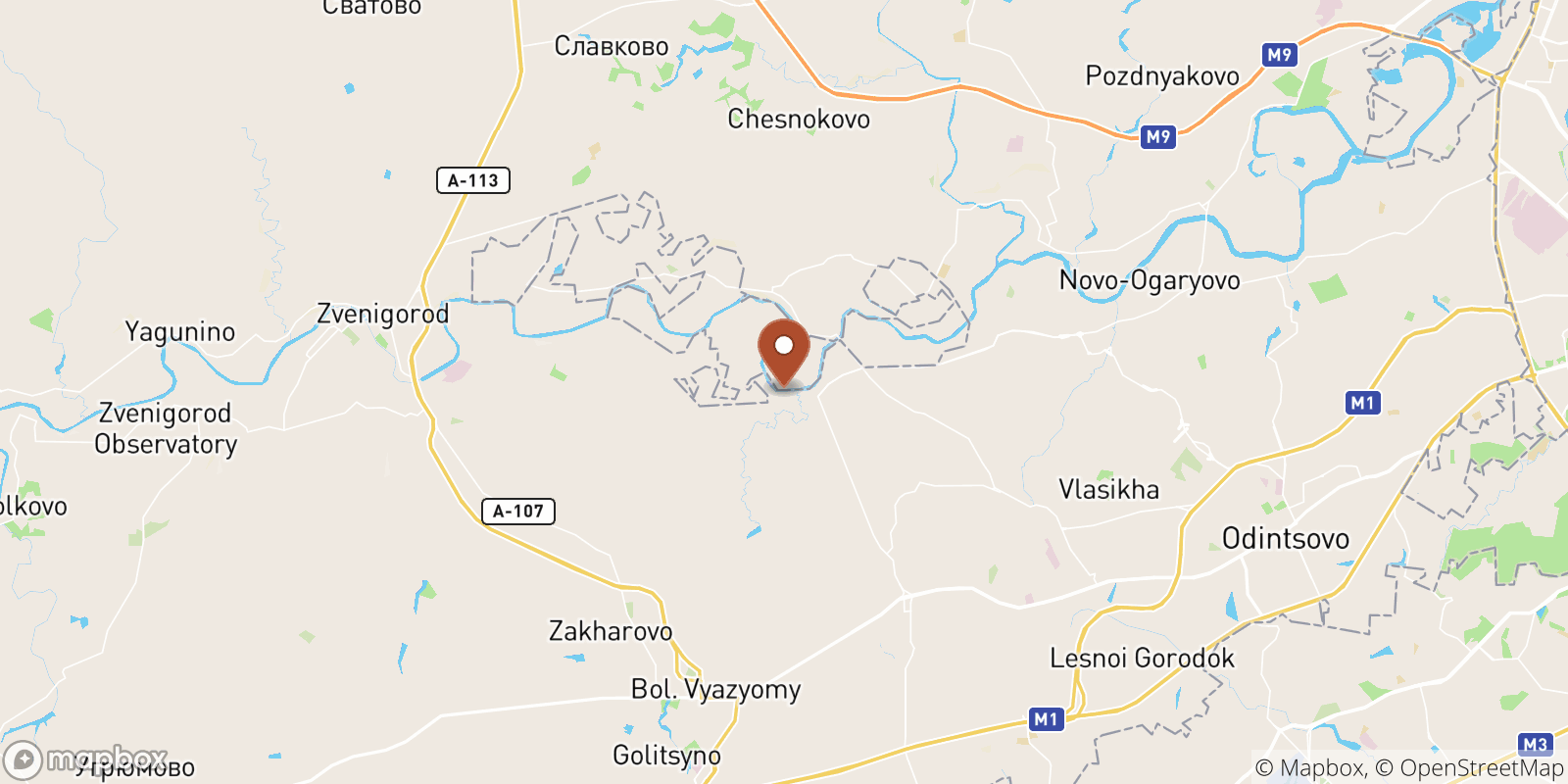 Moscow river sea temperature map