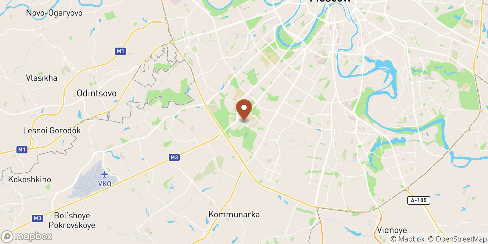 Pirogov reservoir sea temperature map